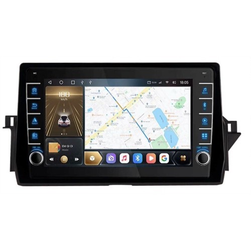 Штатная магнитола CarMedia OL-1420-Q (с кнопками) для Toyota Camry 2021+ на Android 10.0