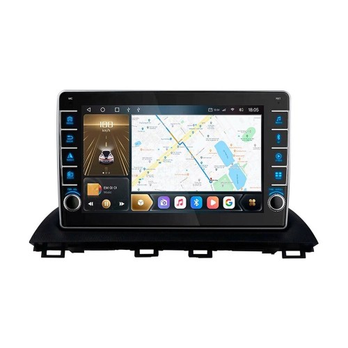 Штатная магнитола CarMedia OL-1502-Q (с кнопками) для Mazda 3 III 2013-2018 на Android 10.0