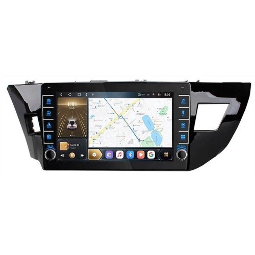 Штатная магнитола CarMedia OL-1603-Q (с кнопками) для Toyota Corolla 2012-2016 на Android 10.0