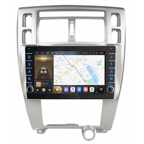 Штатная магнитола CarMedia OL-1725-2-Q (с кнопками) для Hyundai Tucson I 2004-2010 на Android 10.0