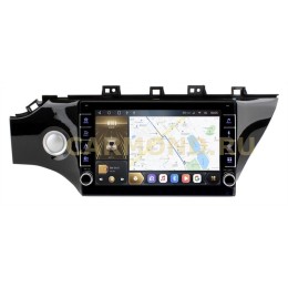 Штатная магнитола CarMedia OL-1742-2-Q (с кнопками) для Kia Rio IV 2017-2020 на Android 10.0