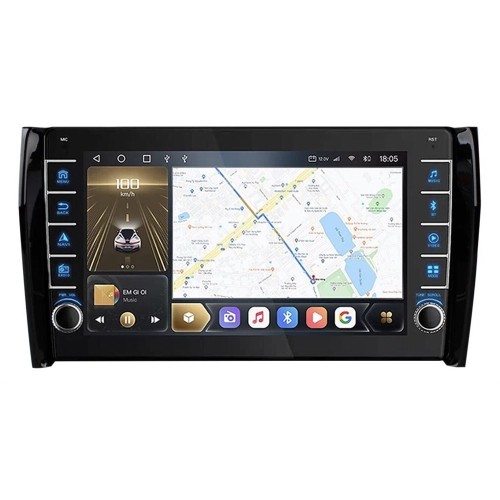Штатная магнитола CarMedia OL-1921-Q (с кнопками) для Skoda Kodiaq 2016-2024 на Android 10.0
