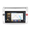 Штатная магнитола CarMedia OL-9932-Q (с кнопками) для CITROEN C4 2004-2011 серебро на Android 10.0