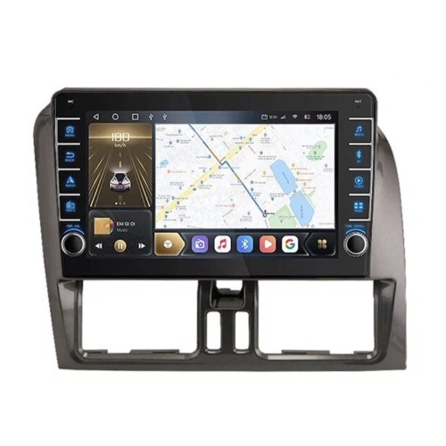 Штатная магнитола CarMedia OL-9137-Q (с кнопками) для Volvo XC60 2007-2012 на Android 10.0