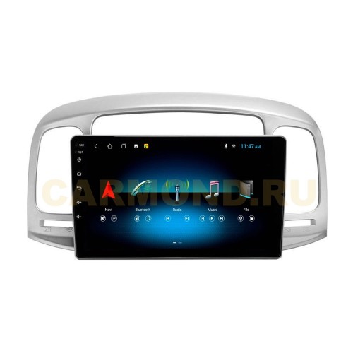 Штатная магнитола Stonelock HYD924MB 2/32 ГБ для Hyundai Accent, Verna 2005-2011 на Android 10.0