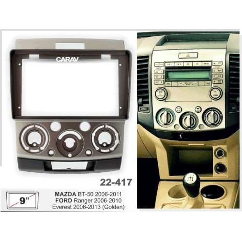 Штатная магнитола Stonelock MZD906MB8 2/32 ГБ для Mazda BT-50 I 2006-2011 на Android 10.0