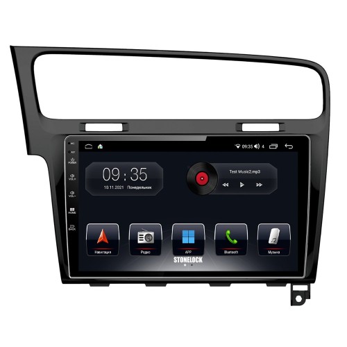 Штатная магнитола Stonelock VW1021MB8 2/32 ГБ для Volkswagen Golf 7 2013-2019 на Android 10.0