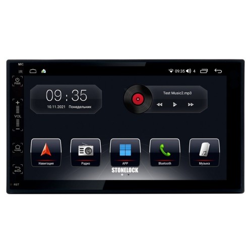 Штатная магнитола Stonelock VW701MB 3/32 ГБ для Volkswagen Touareg 2002-2010, Multivan T5 2003-2015 на Android 10.0
