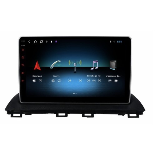 Штатная магнитола Stonelock MZD9081MB4 2/32 ГБ для Mazda 3 III 2013-2018 на Android 10.0