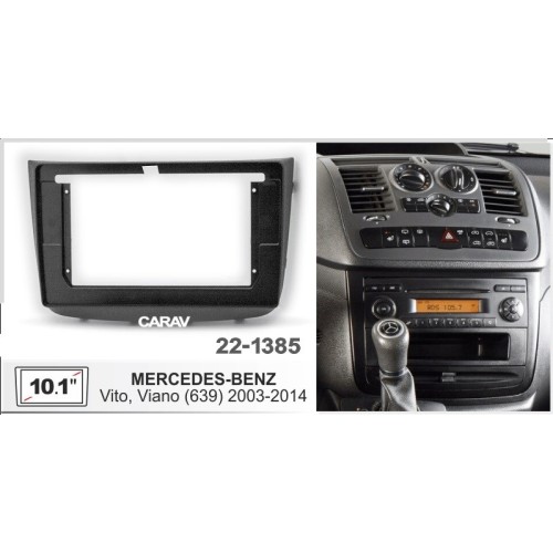 Штатная магнитола Stonelock MB101MB 2/32 ГБ для Mercedes Vito ll (W639), Viano ll (W639) 2004-2014 на Android 10.0