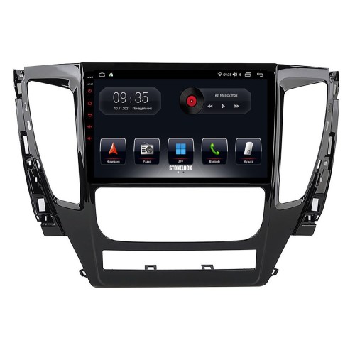 Штатная магнитола Stonelock MSB904MB 3/32 ГБ для Mitsubishi Pajero Sport III 2015-2021 на Android 10.0