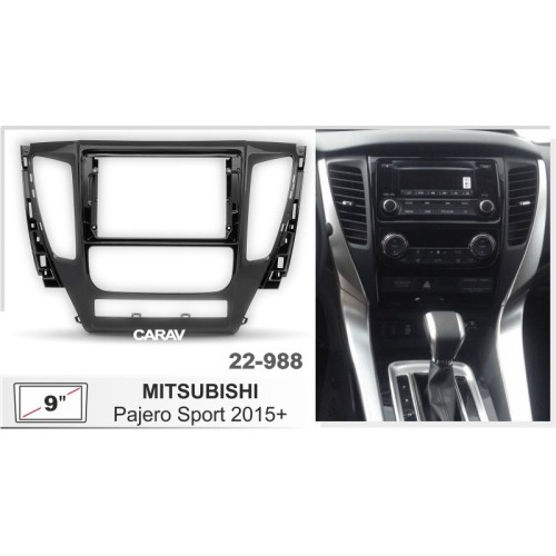 Штатная магнитола Stonelock MSB904MB4 2/32 ГБ для Mitsubishi Pajero Sport III 2015-2021 на Android 10.0