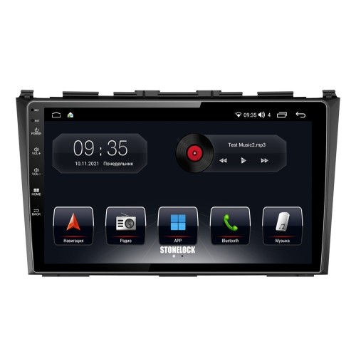 Автомагнитола Stonelock HON901MB8 2/32 2K для Honda CR-V III 2007-2012 (экран 2K) на Android 10.0