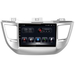 Автомагнитола Stonelock HYD9041MB8 2/32 2K  для Hyundai Tucson III 2015-2018 cерая (экран 2K) на Android 10.0