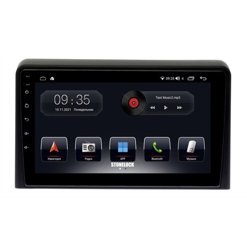 Автомагнитола Stonelock HYD909MB8 2/32 2K для Hyundai Sonata VII (LF) 2017-2019 (экран 2K) на Android 10.0