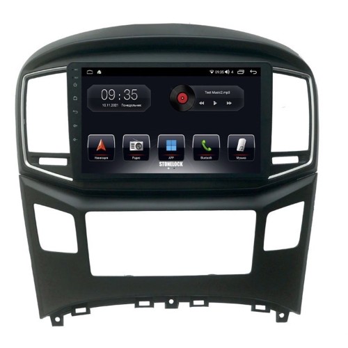 Автомагнитола Stonelock HYD9120MB8 2/32 2K для Hyundai H1 Starex II 2015-2022 (экран 2K) на Android 10.0