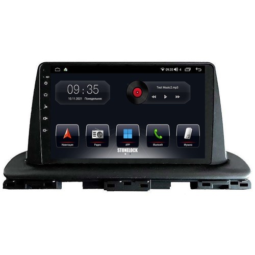 Автомагнитола Stonelock KIA916MB8 2/32 2K для Kia Cerato 2018-2021 (экран 2K) на Android 10.0