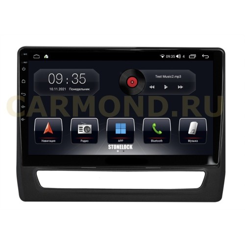 Автомагнитола Stonelock MSB104MB8 2/32 2K для Mitsubishi ASX 2020-2022 (экран 2K) на Android 10.0
