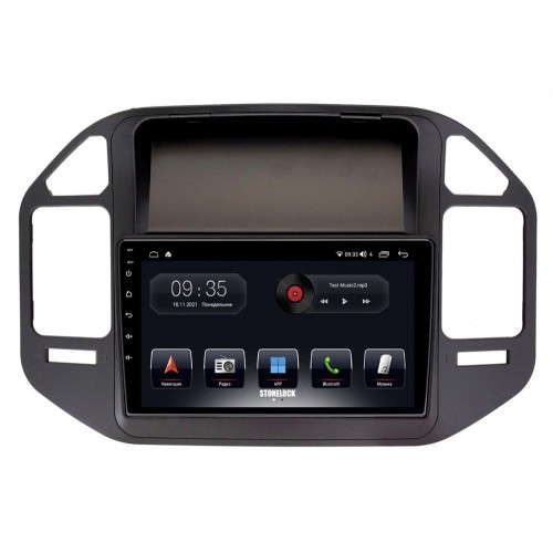 Автомагнитола Stonelock MSB909MB8 2/32 2K для Mitsubishi Pajero III 1999 - 2006 (экран 2K) на Android 10.0