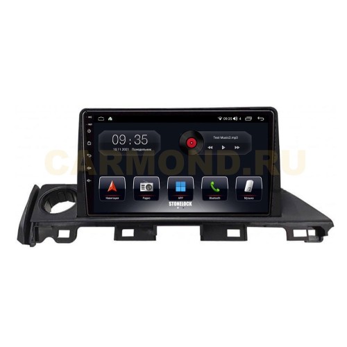 Автомагнитола Stonelock MZD909MB8 2/32 2K для Mazda 6 III 2015-2018 (экран 2K) на Android 10.0