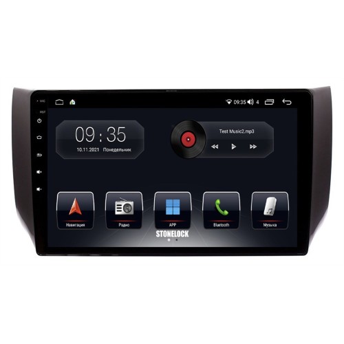 Автомагнитола Stonelock NIS104MB8 2/32 2K для Nissan Sentra 2012+,Tiida (C13R) (экран 2K) на Android 10.0