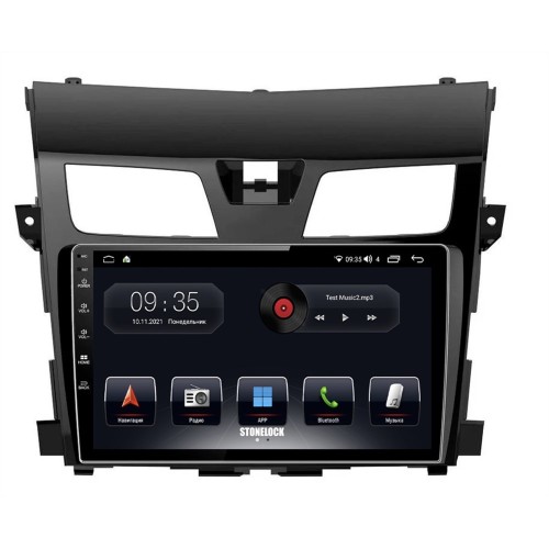 Автомагнитола Stonelock NIS108MB8 360 2/32 2K для Nissan Teana III 2014-2021 (экран 2K) на Android 10.0