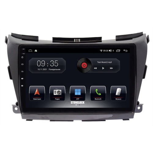 Автомагнитола Stonelock NIS109MB8 2/32 2K для Nissan Murano 2015-2022 (экран 2K) на Android 10.0