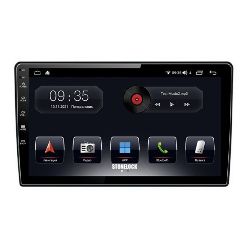 Автомагнитола Stonelock NIS111MB8 2/32 2K для Nissan Micra, Note 2013-2017, Almera, Sunny, Juke, Versa 2014+ (экран 2K) на Android 10.0