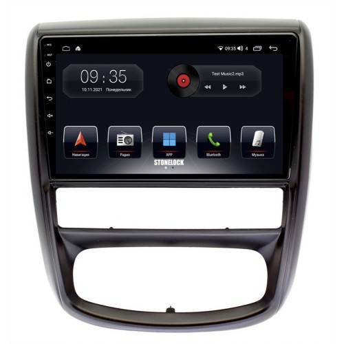Автомагнитола Stonelock REN905MB8 2/32 2K для Renault Duster 2010-2015 (экран 2K) на Android 10.0