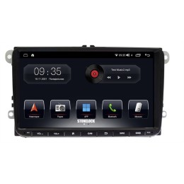 Автомагнитола Stonelock SK9021MB8 2/32 2K  для Skoda Rapid 2013+ (экран 2K) на Android 10.0
