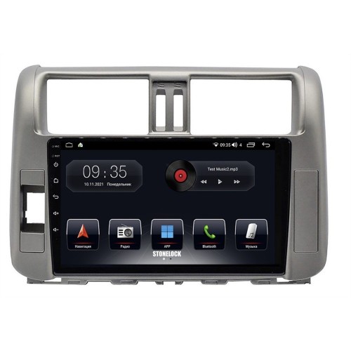 Автомагнитола Stonelock TOY903MB8 2/32 2K для Toyota Land Cruiser Prado 150 2009-2013 (экран 2K) на Android 10.0