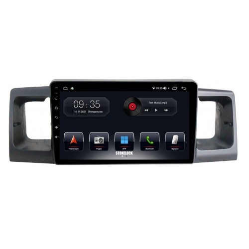 Автомагнитола Stonelock TOY904MB8 2/32 2K для Toyota Corolla E120 IX 2000-2007 (экран 2K) на Android 10.0