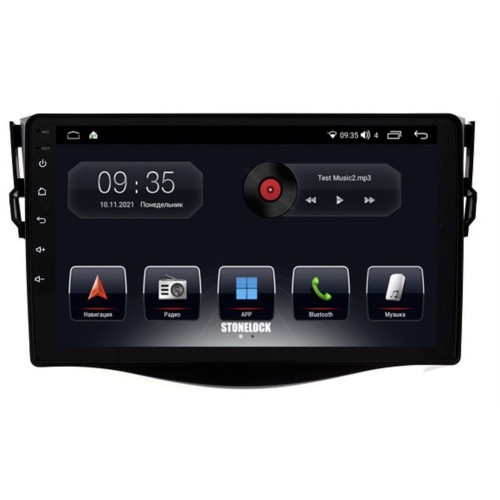 Автомагнитола Stonelock TOY906MB8 2/32 2K для Toyota RAV4 (XA30) 2006-2013 (экран 2K) на Android 10.0