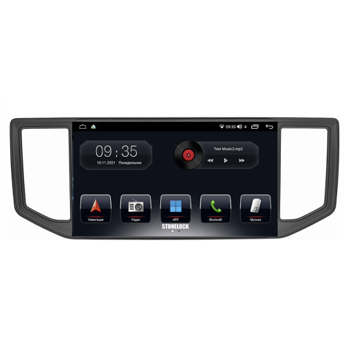 Автомагнитола Stonelock VW105MB8 2/32 2K для Volkswagen Crafter 2017-2024 (экран 2K) на Android 10.0