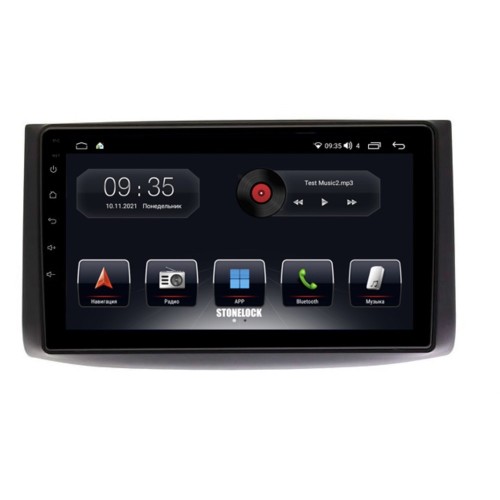 Автомагнитола Stonelock CHV905MB 3/32 2K для Chevrolet Captiva, Aveo I, Epica I 2006-2012 (экран 2K) на Android 10.0