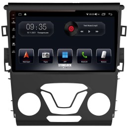 Автомагнитола Stonelock FRD904BM 3/32 2K  для Ford Mondeo V 2015-2022 (экран 2K) на Android 10.0