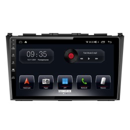 Автомагнитола Stonelock HON901MB 3/32 2K для Honda CR-V III 2007-2012 (экран 2K) на Android 10.0