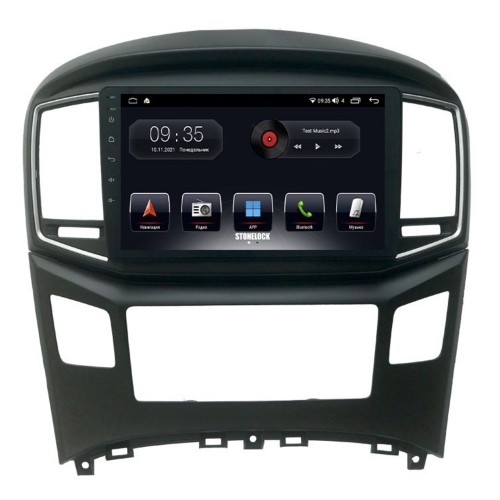 Автомагнитола Stonelock HYD9120MB 3/32 2K для Hyundai H1 Starex II 2015-2022 (экран 2K) на Android 10.0