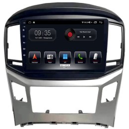 Автомагнитола Stonelock HYD912MB 3/32 2K для Hyundai H1 Starex II 2015-2022 серый (экран 2K) на Android 10.0