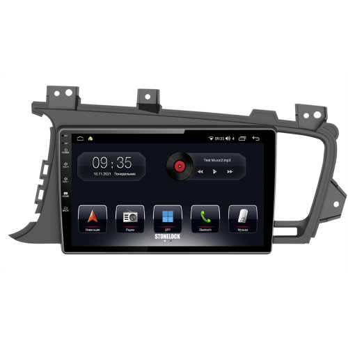 Автомагнитола Stonelock KIA908MB 3/32 2K для Kia Optima III 2010-2013 (экран 2K) на Android 10.0