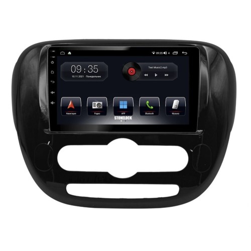 Автомагнитола Stonelock KIA922MB 3/32 2K для KIA Soul II 2013-2019 (экран 2K) на Android 10.0