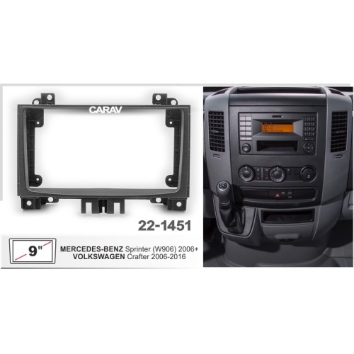 Автомагнитола Stonelock MB906MB 3/32 2K для Mercedes Sprinter (W906) 2006+ (экран 2K) на Android 10.0