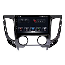 Автомагнитола Stonelock MSB905MB 3/32 2K для Mitsubishi Pajero Sport III, L200 V 2015-2021 (экран 2K) на Android 10.0