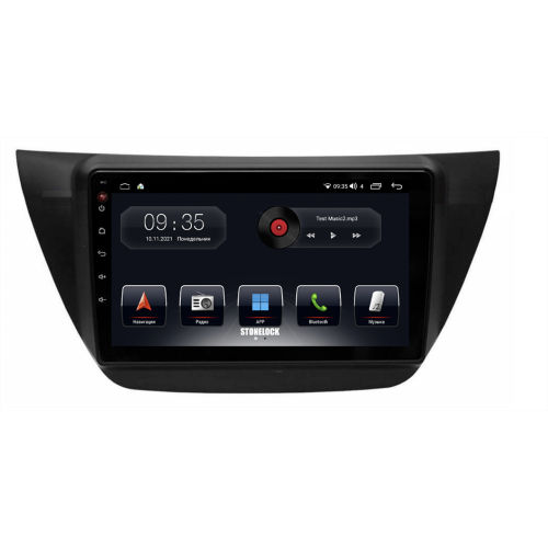 Автомагнитола Stonelock MSB9070MB 3/32 2K для Mitsubishi Lancer IX 2000-2010 (экран 2K) на Android 10.0