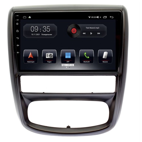 Автомагнитола Stonelock NIS904MB 3/32 2K для Nissan Terrano III 2014-2022 (экран 2K) на Android 10.0