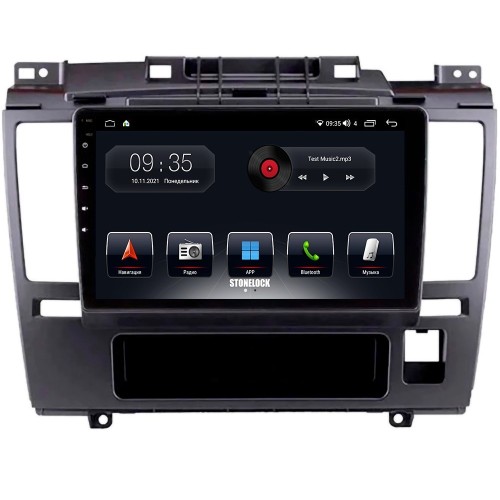 Автомагнитола Stonelock NIS905MB 3/32 2K для Nissan Tiida I 2004-2014 (экран 2K) на Android 10.0