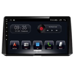 Автомагнитола Stonelock REN101MB 3/32 2K для Renault Duster 2020 (экран 2K) на Android 10.0