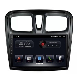Автомагнитола Stonelock REN900MB 3/32 2K для Renault Logan II, Sandero II 2013-2022 9 дюймов (экран 2K) на Android 10.0