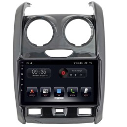 Автомагнитола Stonelock REN9011MB 3/32 2K для Renault Duster 2015-2020 (экран 2K) на Android 10.0