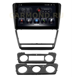 Автомагнитола Stonelock SK1012MB 3/32 2K для Skoda Octavia II (A5) 2004-2013 (экран 2K) на Android 10.0